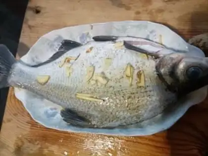 Make Red-burned mackerel step 0