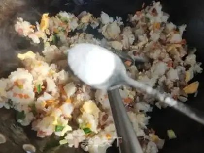 Make Five colours of rice rice step 9