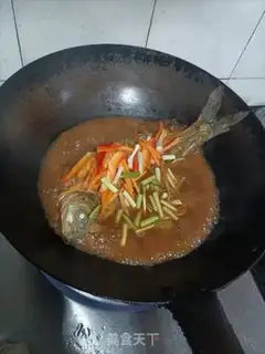 Make Red-burned mackerel step 15