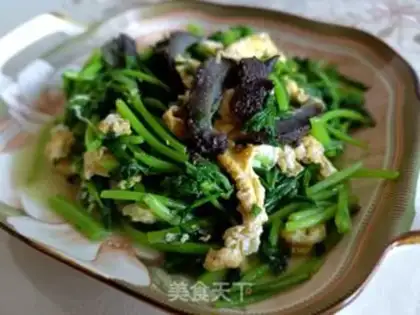 Make The sea cucumber eggs are fried step 8