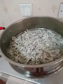 Make Celery leaves step 3