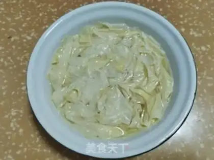 Make Chicken groceries, bean skin step 3