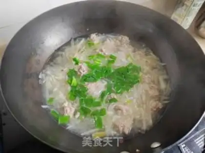Make radish meatball soup step 6