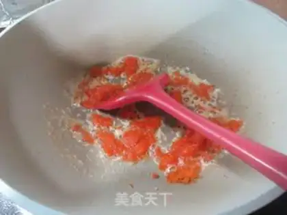 Make Salted egg soybeans step 6