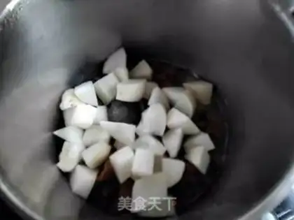 Make A radish gravy step 5