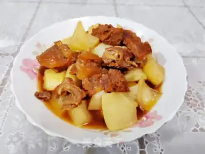 Make A radish gravy step 6