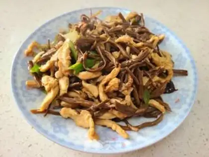 Make Tea mushroom fried chicken chest step 8