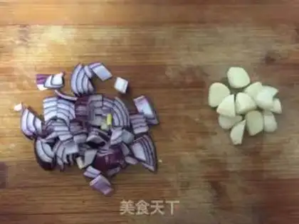 Make Potato chicken step 1