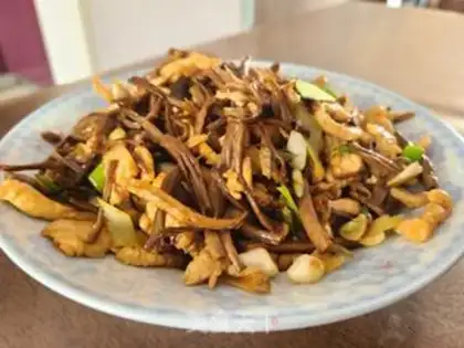 Make Tea mushroom fried chicken chest step 9