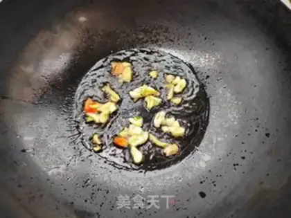 Make Spinach fried mushrooms step 7