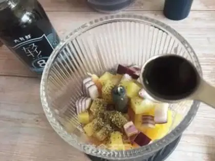 Make Potato chicken step 3