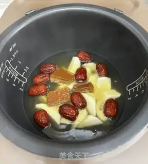 Make Red sugar, red date step 5