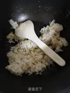 Make Carrot egg fried rice step 2