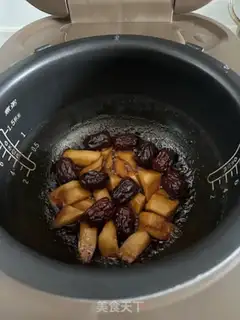Make Red sugar, red date step 7