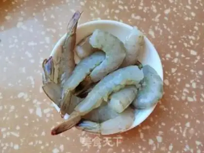 Make Shrimp mustard soup step 0