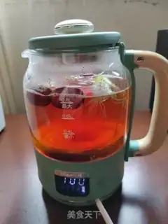 Make Onions of red sugar and red date tea step 3