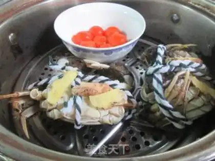 Make Salted egg yellow crab step 2