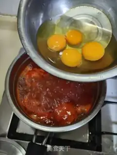 Make Tomato lily egg soup step 5