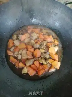 Make Carrot pepper chicken leg step 4