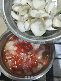 Make Tomato lily egg soup step 6