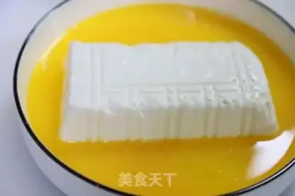 Make Tofu eggs step 1