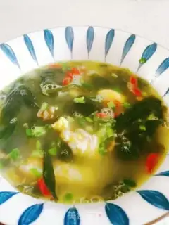 Make The dress and the egg soup step 4