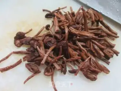Make Salted egg yellow tea mushrooms step 2
