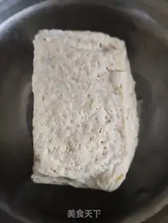 Make Frozen tofu pig tongue step 0