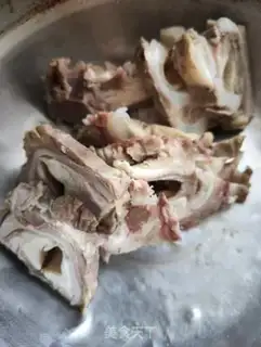 Make Frozen tofu pig tongue step 2