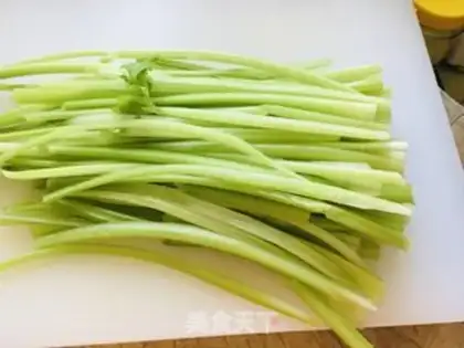 Make Big celery dumplings step 6