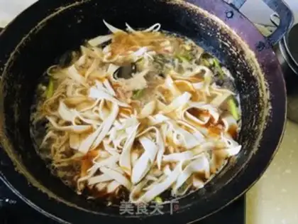 Make The rice noodles step 8