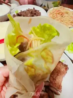 Make Spring roll step 6