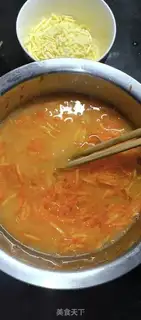 Make Carrot cheesecake step 1