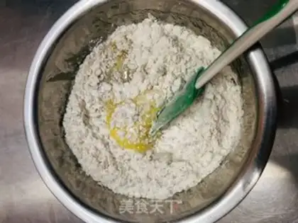 Make Air-fried old peaches step 3