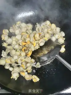 Make Spicy scallops step 1