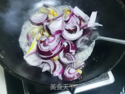 Make Spicy scallops step 2