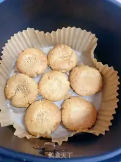 Make Air-fried old peaches step 9