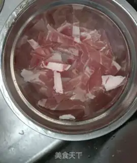 Make Ham moose mushrooms with Dutch beans step 2