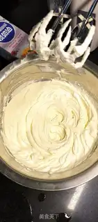 Make Orange cream cake step 9