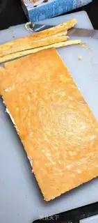 Make Orange cream cake step 13