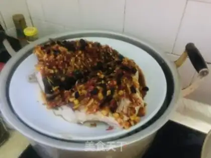 Make Scorched pepperfish head step 7