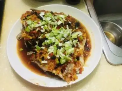 Make Scorched pepperfish head step 8