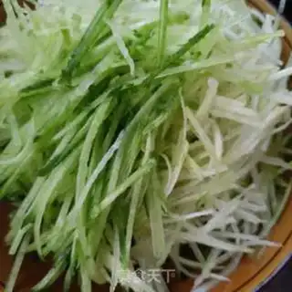 Make ♪ Meat radish bean ♪ step 1