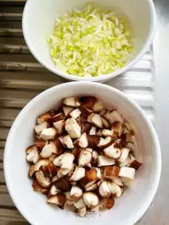 Make Mushroom beef sauce step 1
