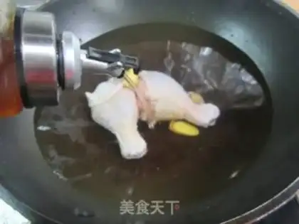 Make Low-fat lemon hand tore chicken step 2