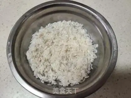 Make Celery mushroom congee step 5