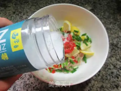 Make Low-fat lemon hand tore chicken step 7