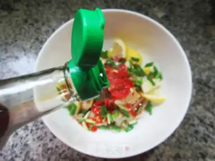 Make Low-fat lemon hand tore chicken step 8