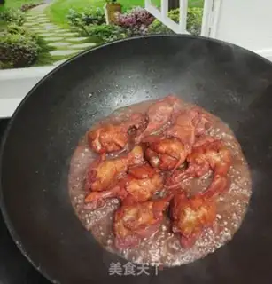 Make Red chicken legs step 2