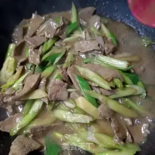 Make The celery fried the liver step 18